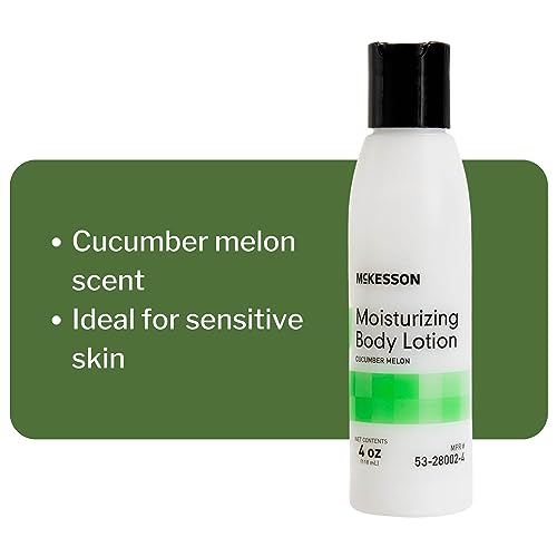 McKesson Hand and Body Lotion for Fragile Skin - Moisturizes Dry, Cracked Skin - Cucumber Melon Scent, 4 oz, 1 Count - image 2