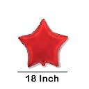 Juzfun Confetti Balloons for Birthday Engagement Wedding Anniversary Baby Shower Kids Party Decoration Graduation Day Red 12 Inch Latex Balloon Suitable for Helium pack of 14 pieces gallery image