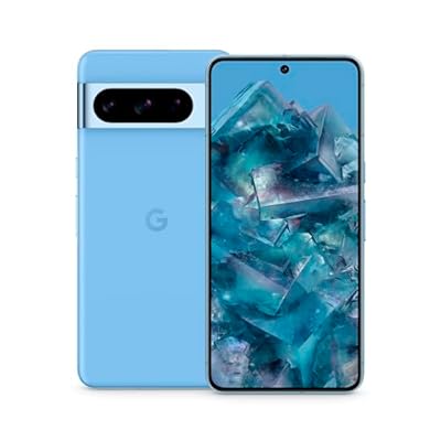 Google Pixel 8 Pro -Smartphone Android libre con lente teleobjetivo  batería con autonomía de 24 horas y pantalla Super Actua - Celeste  128GB