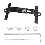 Ajustable Battery Hold Down with Stainless J bolt Kit,A Specialty Automotive Tools Car Battery Holder of Car SUV Truck RV Camper and Trailer (10inch/23cm bolts)