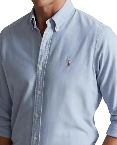 Image of POLO RALPH LAUREN Men's Classic Fit Plaid Oxford Shirt