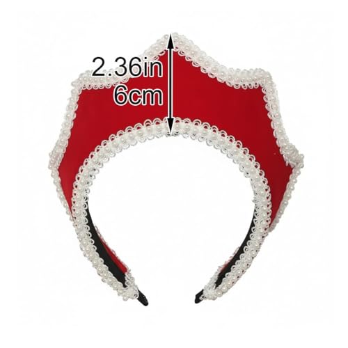 Accesorios de cosplay de realeza francesa y diadema de princesa renacentista 4