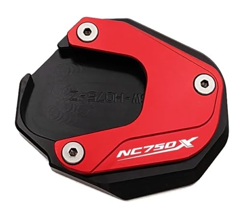 Béquille NC750X coussinet agrandisseur pour stationner en voyage moto 2017-2025