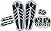 Kuryakyn 5636 Motorcycle Handlebar Accessory: Spear Grips with Rubber Inserts and End Caps, Universal Fit for 7/8