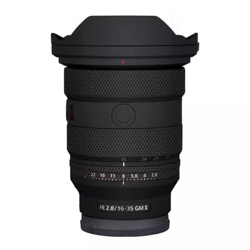 Film vinyle Sony FE 16–35 mm F2.8 GM II protection haut de gamme noir mat