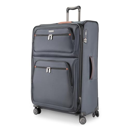 Image of Ricardo Beverly Hills Montecito 3.0 Softside Luggage Collection Expandable Suitcases with Wheels and TSA Lock, 29 inch Large Check-In (Graphite, 29-inch Large Check-in)