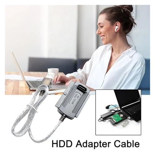 Cable USB 2.0 a IDE SATA 3 en 1 para disco duro miniatura 7