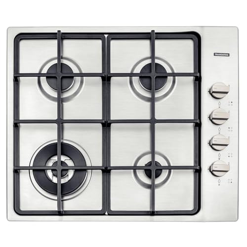 Cooktop Inox Square 4gx He Safe 60 Tramontina Inox