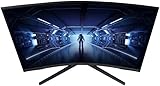 Samsung LC27G55TQWRXEN, ODYSSEY G5 27 Inch Curved Gaming Screen 1000R, 27" VA Panel, WQHD Resolution (2560 x 1440), 144 Hz, 1ms, AMD FreeSync, HDR10, Black - 2