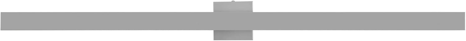 JONATHAN Y 49.5" Silver Modern Linear Outdoor LED Wall Sconce, 350-Degree Rotatable Dimmable IP65 Waterproof Minimalist Light for Porch Bedroom Hallway, Metal Linear Shade (JYL7146D)