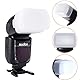 Diffusore Flash fotocamere Godox compatibile per Flash Godox V860II V850II TT685 TT600 3Pcs (FD-Wx3)