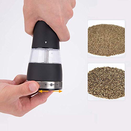 Moulin à sel et poivre électronique RWRAPS pour cuisiner sans effort manuel