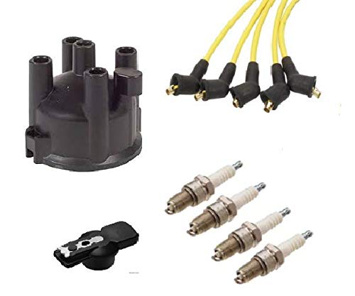 Tune UP KIT Ignition for Caterpillar 4G63 Engines Clip Cap Distributor Forklift Trucks, Rotor, Wire Set