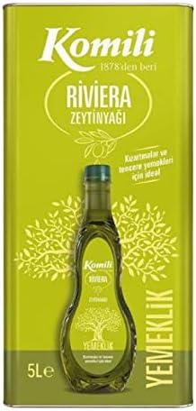 Komili Riviera Olive Oil Tin 5 Lt