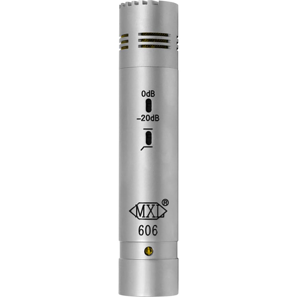 Amazon | MXL 606 Small Diaphragm Condenser Instrument Microphone 