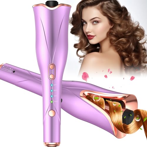 Rizador automático, rizador de cabello automático/protección anión/diseño anti-escaldado/varita rizadora de cerámica de 25mm