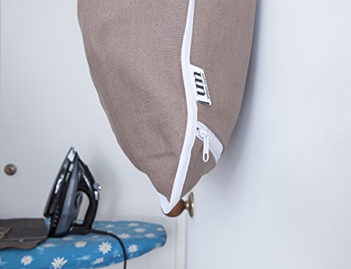 Urban Mom Door Hanging Laundry Hamper With Stainless Steel Hooks (Coffee) #TOP4