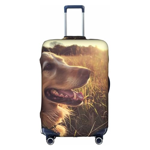 Housse de protection Golden Retriever blanc polyester lavable taille XL