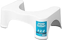 Vista 1 de Banco de tocador de baño original Squatty Potty de 7 pulgadas, color blanco, sp-e-7, 18 Ecco, 7 pulgadas, Blanco, 1, 1