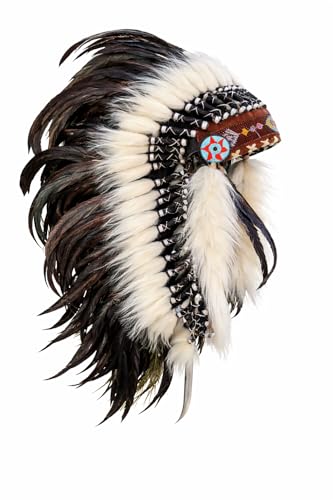 Coiffe amérindienne plumes naturelles pour libérer votre esprit libre - 5