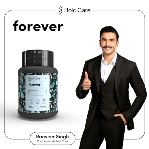 Bold Care Forever 60 Capsules - Ashwagandha & Shilajit - Stamina Booster Supplements for Men - All Natural Safed Musli, Shatavari & More - Image 2