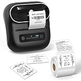 Phomemo M220 Label Maker, 3.14 Inch Label Printer, Bluetooth Thermal Sticker Printer for Barcode, Or