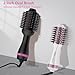 Auto Dual Voltage Hair Dryer Brush,110V-120V/220V-240V,Travel HairDryer Brush,Small Hot Airbrush,Blow Dryer Brush,Small Hair Dryer Brush,4 in 1 Hair Dryer and Styler Volumizer