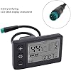 VGEBY Electric S866 LCD Display Meter 24V-48V Control Panel with Plug Brushless Motor Speed Controller Kit LCD Display