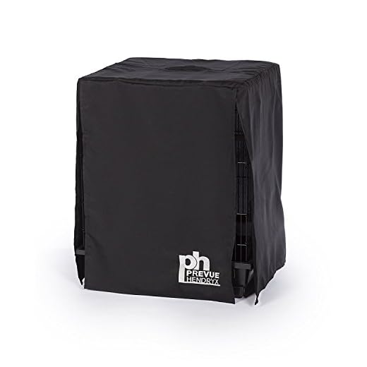 Prevue Hendryx Pet Products Universal Bird Cage Cover, Medium, Black