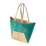 WOLA Handtasche vegan Tasche Design Award 2019 Gewinnerin natürliches Blattleder, Henkeltasche limitiert auf 100Stk