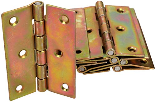 KOTARBAU Lot de 25 charnières roulées pour meuble - 80 x 60 mm - Toutes les tailles - Galvanisées - Charnières de porte