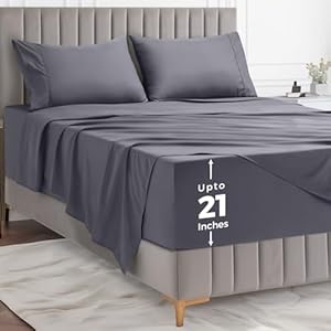 Utopia Bedding Deep Pocket King She...