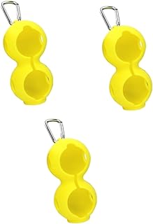 VANZACK Porta con Clip Estante de Golf Accesorios de Golf Soporte de Almacenamiento Dual transportador Hebillas Cinturon Hebilla Cinturon Suministrar Portador de la Pelota