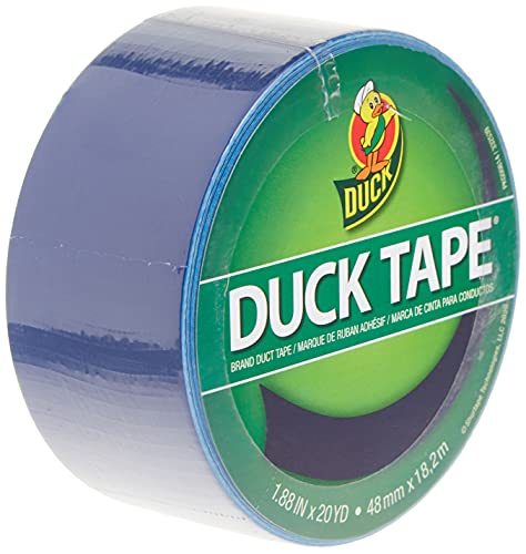 Image of Duck Brand 1304959 Color Duct Tape, Single Roll, Blue