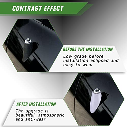 GLEEMAX Antenna Mount Base Modeling Cover Compatible with Dodge RAM 1500 2500 3500 2011 2012 2013 2014 2015 2016 2017 2018 AM FM Replacement Accessories