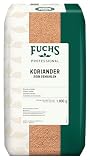 Fuchs Professional - Cilantro molido | 1 kg en bolsa reciclable | especias para pan, condimento para pepinillos | calidad profesional para consumidores a granel y gastronomía