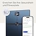 WITHINGS Body Smart — WLAN Digitale Personenwaage/Körperfettwaage für erweiterte Körperzusammensetzung inkl. Muskelmasse, Wasseranteil, Knochendichte