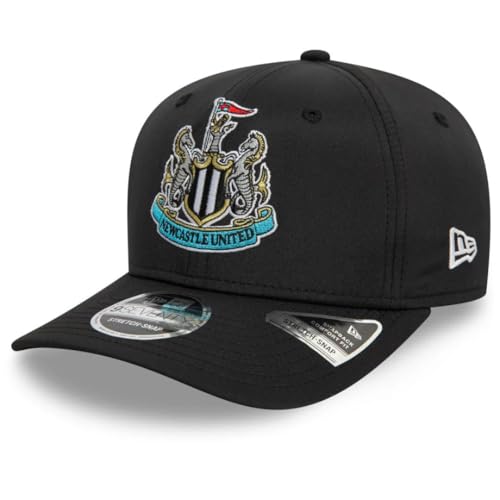 Casquette Newcastle 9SEVENTY EPL ajustable noire pour adulte passionné de Premier League