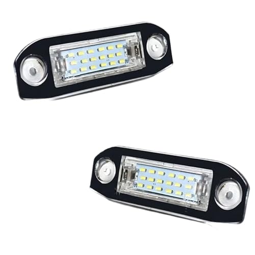 Piloto de matrícula para evitar fallos de luz en Volvo V50 y C70