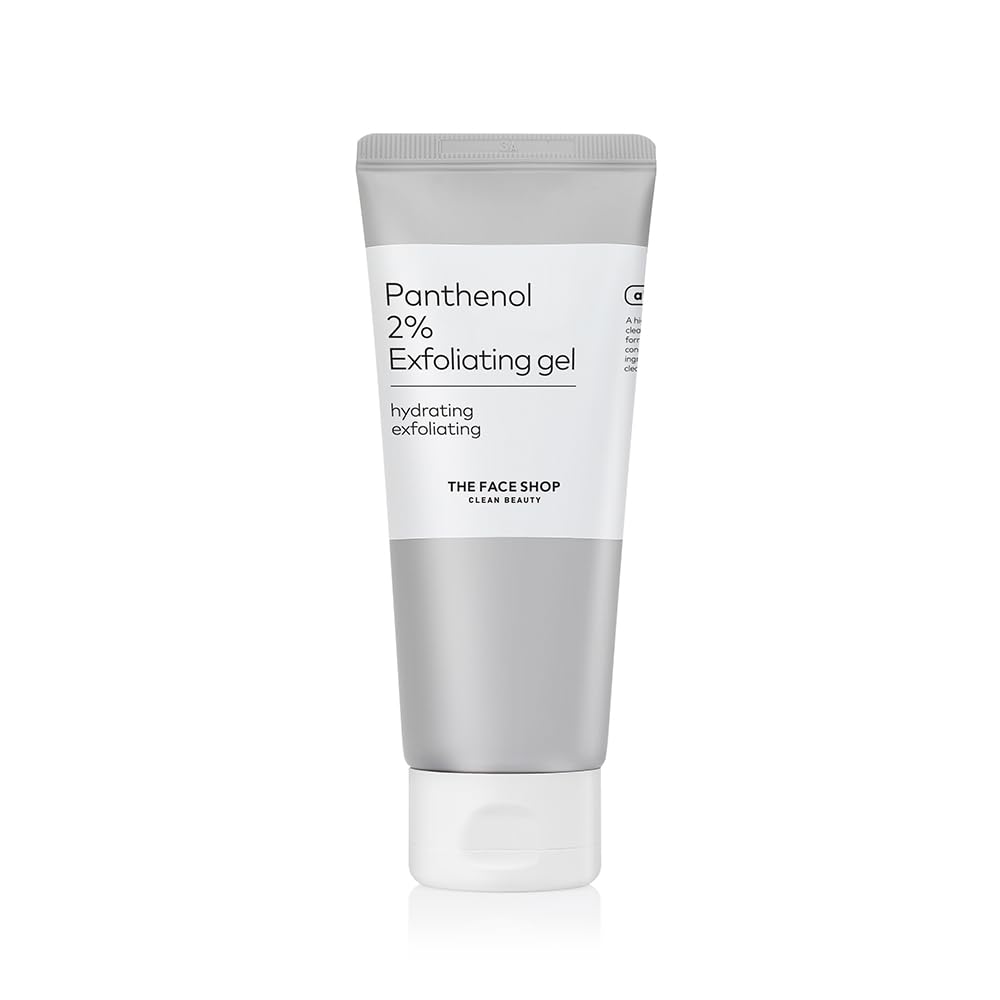 The Face Shop Alltimate Facial Exfoliator – Peeling Gel with Panthenol & AHA/BHA, Gentle Formula, for Smooth, Glowing and Hydrated Skin, Deep Cleansing, Korean Skin Care, 5.07 Fl. Oz.