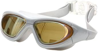 Myopia Swimming Goggles Large Frame Professional Swimming Glasses Anti Fog Diopter Swim Eyewear Water Glasses