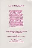 Latin Epigraphy