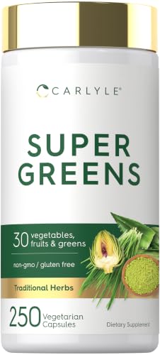 Carlyle Super Greens Capsules | 250 Count