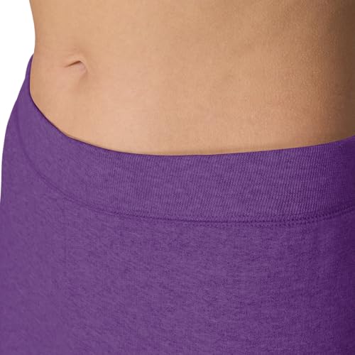 Image of Hanes Women's Sweatpants - EcoSmart Fleece Joggers - Open-Bottom Pocketless Pull-On Lounge Pants - Reg. & Petite Sizes