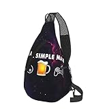 ◆◆◆Vielseitige Sling Bag:Perfekt für den täglichen Gebrauch als Kuriertasche/Schultertasche/Crossbody-Rucksack/Casual Daypack/Brusttasche/Reisetasche. Geeignet für Wandern, Camping, Klettern, Radfahren, Wandern oder den Alltag.