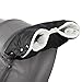 Looxii Handwärmer Kinderwagen Handschuhe mit Warme Fleece Handmuff Wasserfest Windfest Kinderwagenmuff für Kinderwagen Buggys Radanhänger Schwarz