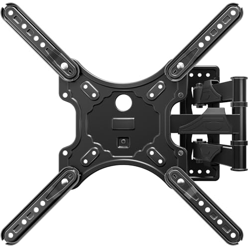 MOUNTUP Full Motion TV Wall Mount for Most 26-60 Inch TVs, Max VESA 400x400mm Wall Mount TV Bracket...