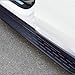 Fixed Door Side Step fit for Volkswagen VW Amarok 2011-2021 Running Board Aluminium Pedal Step Bars Protector,Black (with Brackets)