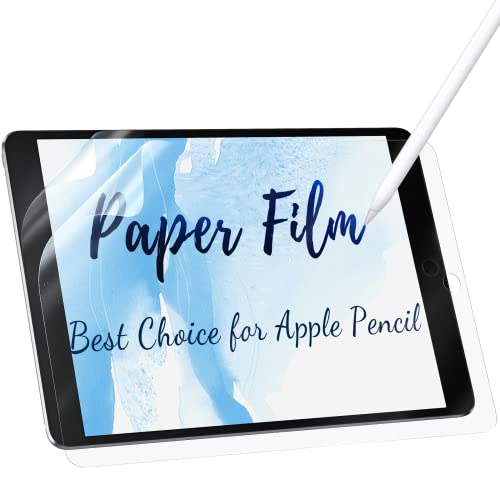 [2 Pack] iPad 10.2 Screen Protector (2021/2020/2019), Like Paper iPad 10.2 Inch 9th/ 8th/ 7th Generation Matte PET Film for Drawing and Writing, Anti Glare Blue Light/Anti-Fingerprint IPROKKO Cover