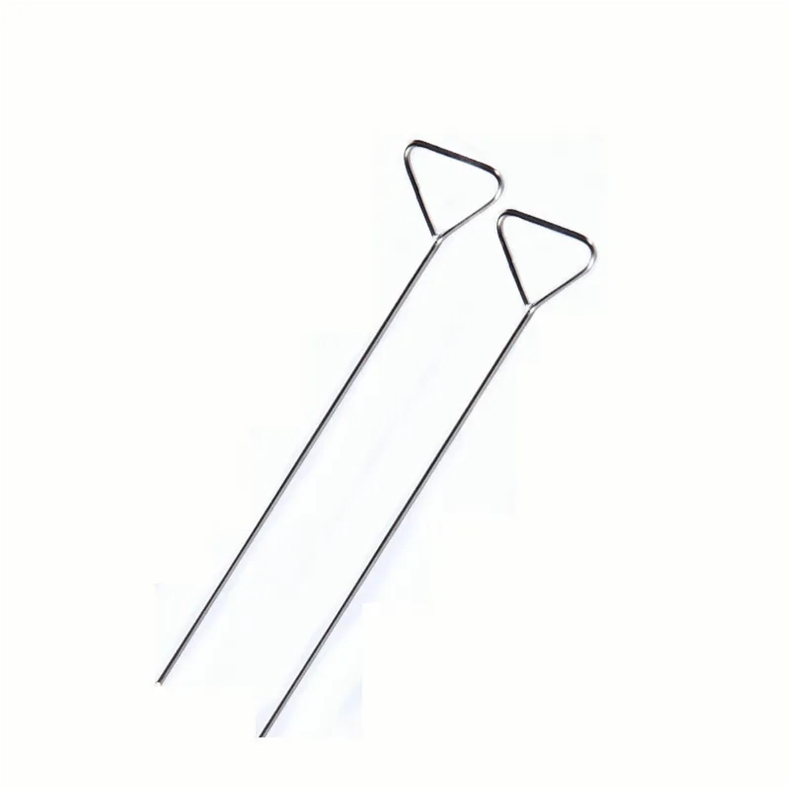 Edelstahl-Zellbeschichtungsstab, dreieckige Zellkulturschale, beschichteter Stab, Zellapplikator, Spatel, Druckplatten, 5 Stück/Packung
